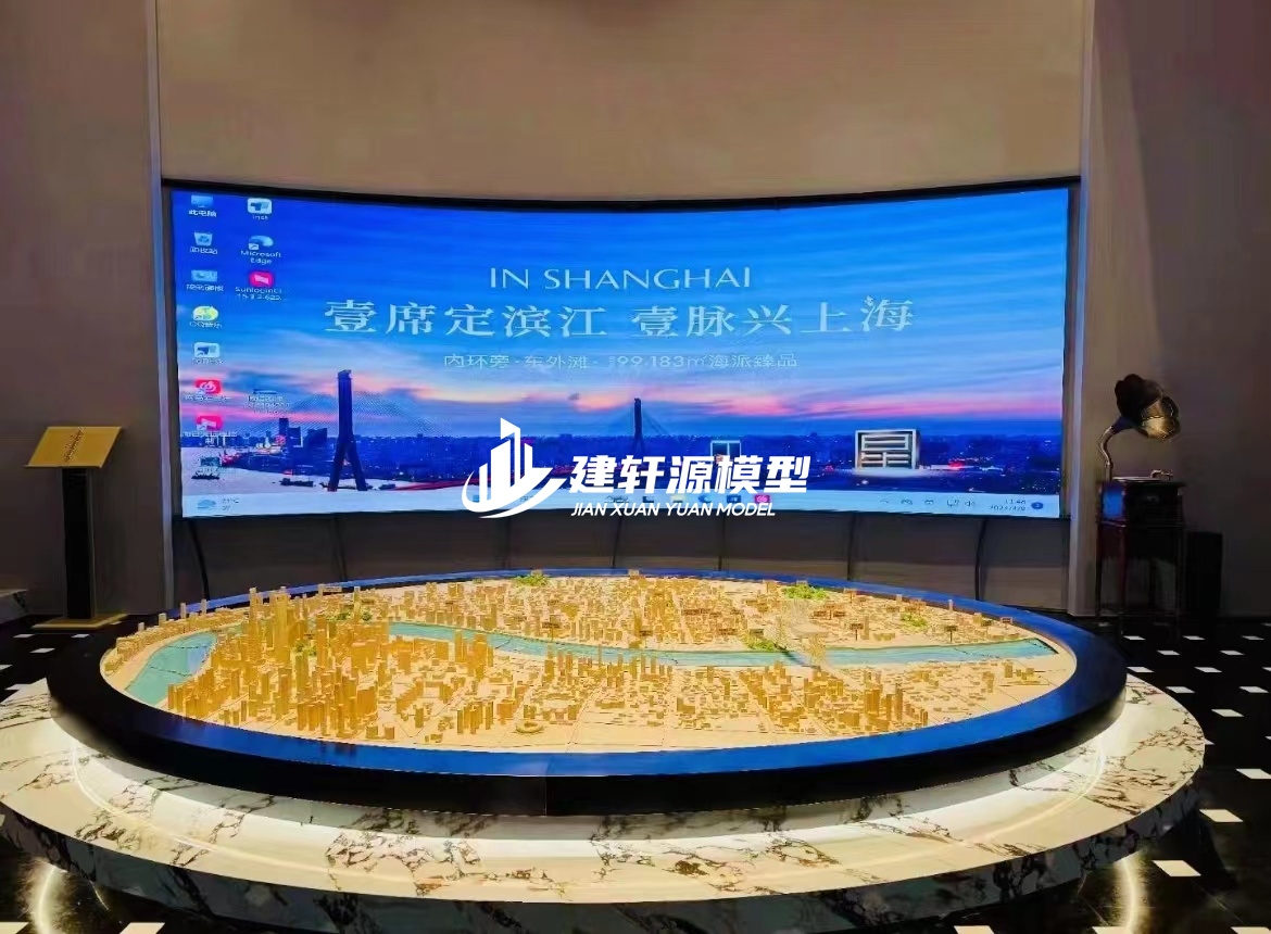 岑溪城市规划模型