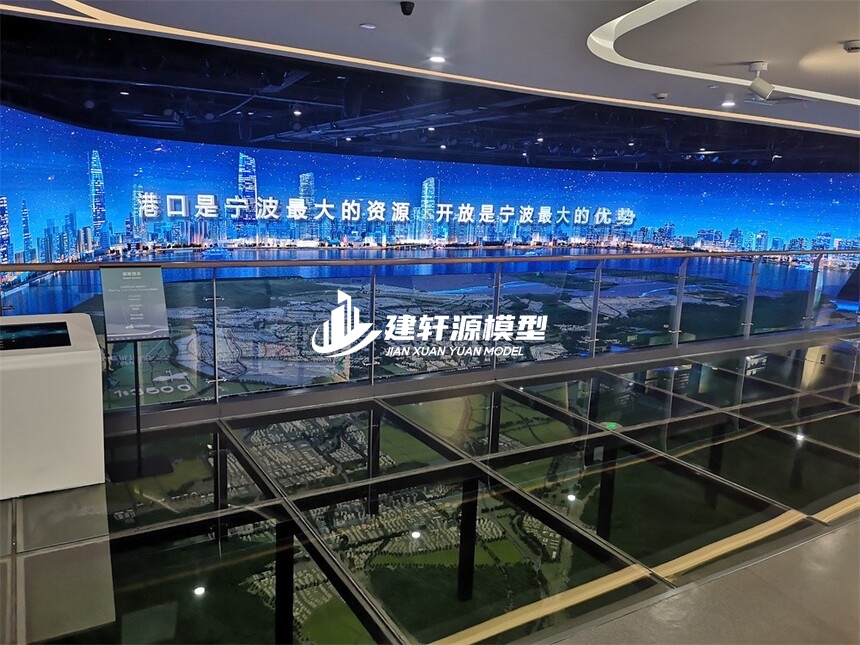 岑溪城市规划模型
