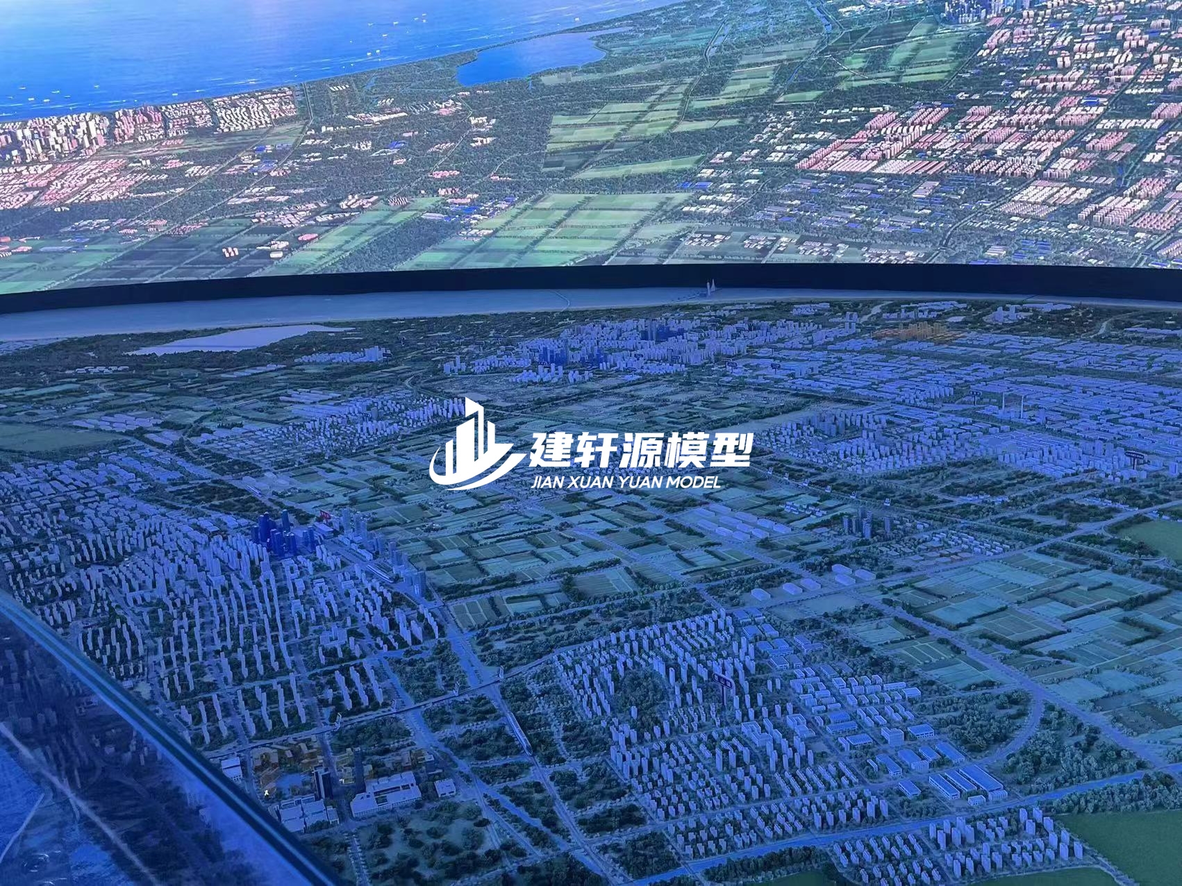 岑溪城市规划模型制作