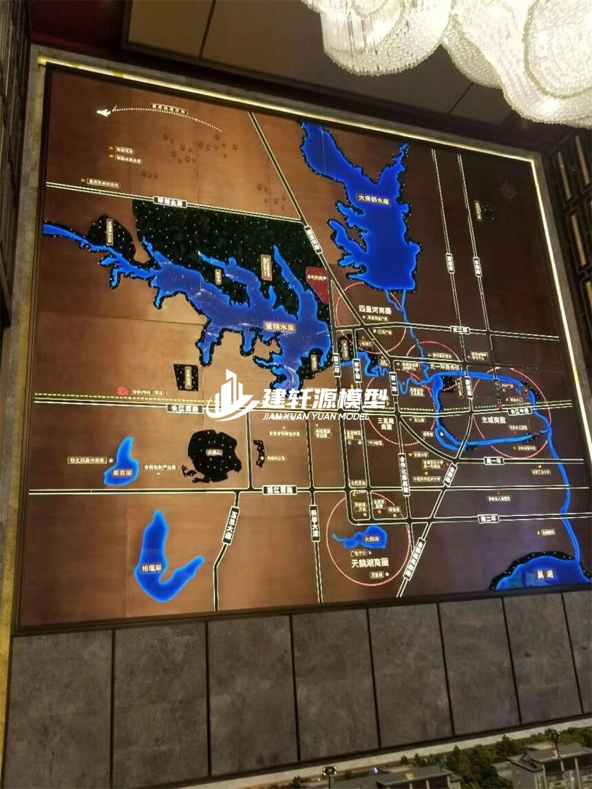 岑溪区域壁挂模型制作