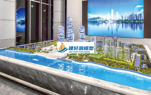 岑溪富春-金茂星外滩模型