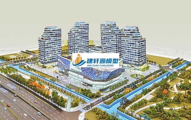 岑溪智慧城模型