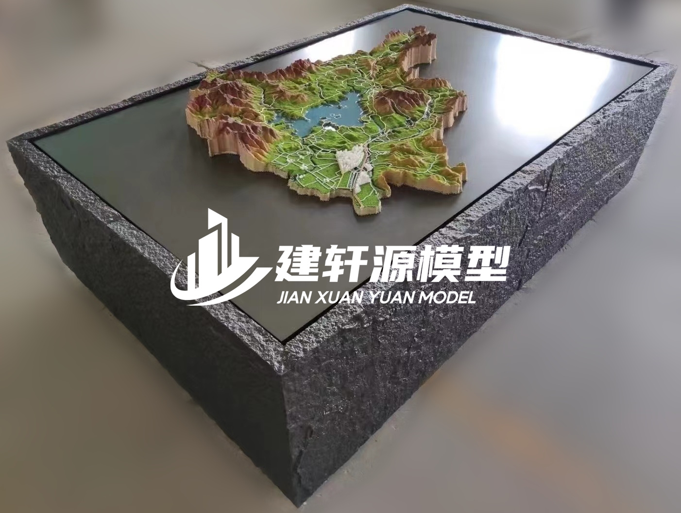 岑溪地貌模型制作