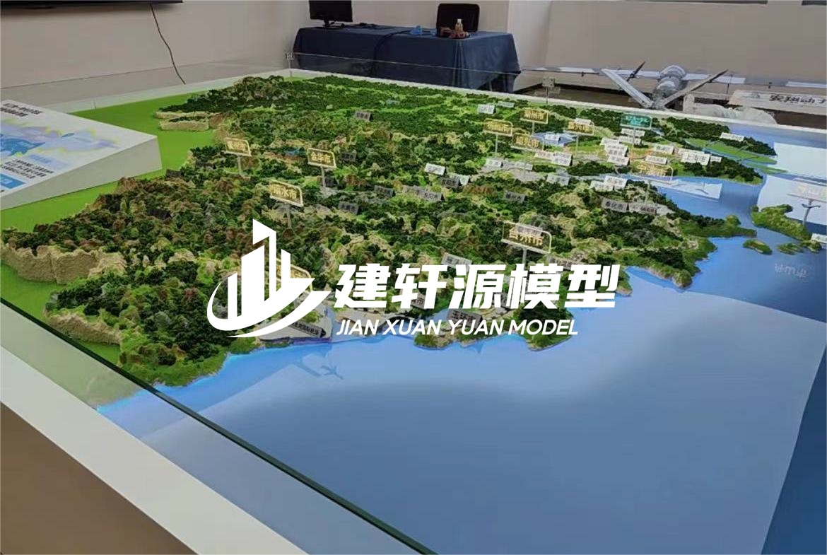 岑溪地貌沙盘模型定制